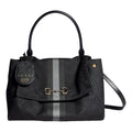 (WMNS) Gucci Paparazzo Medium Top Handle Bag 'Grey Black' 875018-AAHHD-1094