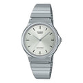 CASIO Quartz Waterproof Mens Silver Analog MQ-24D-7E