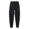(WMNS) Nike Logo Solid Color Woven Sports Pants/Trousers/Joggers Autumn Black DD5984-010