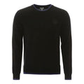 Men's KENZO Solid Color Pullover Round Neck Black FA55PU2023AB-99