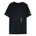 Nike Pattern Printing Loose Short Sleeve Black BQ3614-010