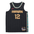 Nike NBA x Ja Morant Memphis City Edition Basketball Jersey 'Black Yellow' CN1739-010