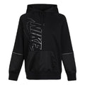 (WMNS) AS W Nike Sportswear ICN CLSH HOODY FLC OS Black DC0653-010