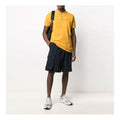 KENZO Small Tiger Head Embroidery Polo Male Yellow FA65PO0014PU-41
