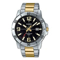 CASIO Stainless Steel Strap Quartz Waterproof Mens Silver Analog MTP-VD01SG-1B