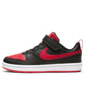 (PS) Nike Court Borough Low 2Velcro 'Bred' BQ5451-007