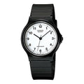 CASIO Collection Unisex Black White Analog MQ-24-7BLL