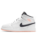 (PS) Air Jordan 1 Mid 'White Arctic Orange' 640734-180
