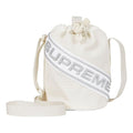 Supreme FW23 Small Cinch Pouch 'White' SUP-FW23-0821