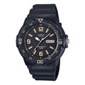 Men's CASIO YOUTH Sports quartz Watch Mens Black Analog MRW-200H-1B3