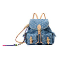 (WMNS) LOUIS VUITTON Montsouris Cargo Backpack 'Blue' M27330