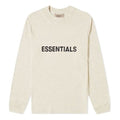 Fear of God Essentials SS20 Boxy Long Sleeves Buttercream Tee FOG-SS20-286