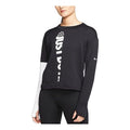(WMNS) Nike Therma Icon Clash Athleisure Casual Sports Round Neck Long Sleeves Knit Black Hoodie CJ8065-010