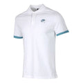 Nike Colorblock lapel Short Sleeve Polo Shirt White CW5248-100