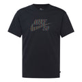 Nike Sb Skateboard Large Colorful Logo Sports Short Sleeve t Black CW1463-010