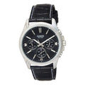 CASIO Waterproof Quartz Mens Black Analog MTP-1375L-1AV