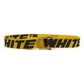 Off-White SS20 2.0 Industrial Yellow Belt 3.5cm OMRB034S20F420416010