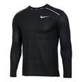 Nike RISE 365 Breathable Mesh Long Sleeves Running Black AQ9924-010