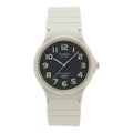 CASIO STANDARD Series Waterproof Fashion Stylish Resin Strap 38.8*34.9*7.8mm Black Watch Unisex Mens MQ-24UC-8BJF