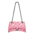 (WMNS) Balenciaga Crush Small Chain Bag Quilted 'Pink' 716351210J05812