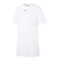 (WMNS) Nike Sportswear Essential Logo Embroidery Knitted Short Sleeve Dress White CJ2243-100