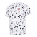 Nike Cartoon Pattern Full Print Sports Short Sleeve White DD1325-100