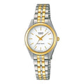 CASIO ENTICER Series Waterproof Silver/White/GoldSilver Analog LTP-1129G-7A