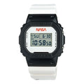 CASIO G-Shock Square 'White Black' DW-5600NASA21
