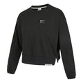 (WMNS) Nike As Nk Standard Issue Crew Embroidery Logo Knitting Round-neck Sweatshirt Black DD9256-010