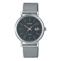 CASIO Hand Calendar Wrist Gray Analog LTP-E175M-1EVDF