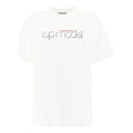 Balenciaga Lens Alphabet Printing Short Sleeve White 612965TIV829000