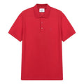 Men's Burberry FW20 Cotton Short Sleeve Polo Shirt Red 80143171