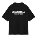 Fear of God Essentials Jersey Crewneck Tee 'Black' 125HO244360F