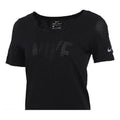 (WMNS) Nike Athleisure Casual Sports Breathable Short Sleeve Black T-Shirt CV9373-010