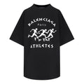 Balenciaga Printing Round-neck Black 641532TJVK61070
