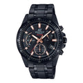 CASIO Waterproof EDIFICE Quartz Sports Shockproof Sapphire Crystal Mens Black Analog EFV-540DC-1B