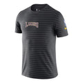 Men's Nike Stripe Alphabet Printing Round Neck Pullover Short Sleeve Brooklyn Nets Black T-Shirt DA5872-060