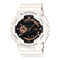 CASIO G-Shock Analog-Digital 'White' GA-110RG-7A