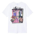 Stussy Daydream Tee Printing Poster Short Sleeve Unisex White 1904614-WHITE