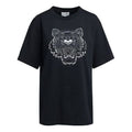 KENZO Tiger Head Printing Cotton Short Sleeve Blue 2TS9724YG-99