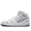(GS) Air Jordan 1 Mid 'Schematic' DQ1864-100
