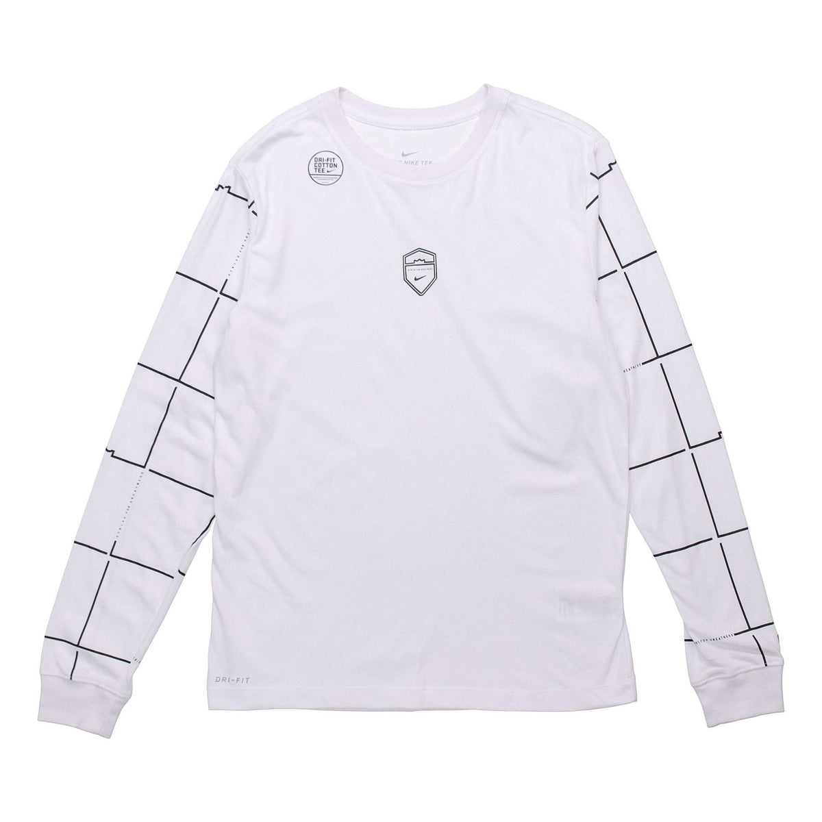 Nike Dri-FIT LeBron Long-sleeve TEE Men White CD0926-121