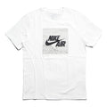 Nike Logo Printing Round Neck Short Sleeve White AR5034-100