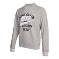 Men's Nike As Nsw Trend Ft Crew Large Logo Alphabet Printing Knit Sports Round Neck Pullover Light Grey DD6166-050