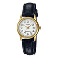(WMNS) Casio Dress Series Analog Watch 'Black Gold' LTP-V002GL-7B2