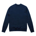 Men's Nike French Terry Round Neck Pullover Long Sleeves Obsidian Color AA3178-451