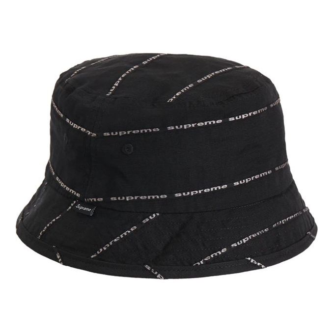 Supreme Jacquard Linen Crusher 'Black White' SUP-SS20-214