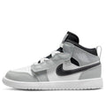 (PS) Air Jordan 1 Mid 'Grey Black White' AR6351-078