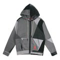 Nike Kyrie Irving Colorblock Zipper Hooded Jacket 'Grey' BV9286-010