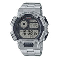 CASIO Quartz Waterproof Sports Mens SilverBlack Digital AE-1400WHD-1